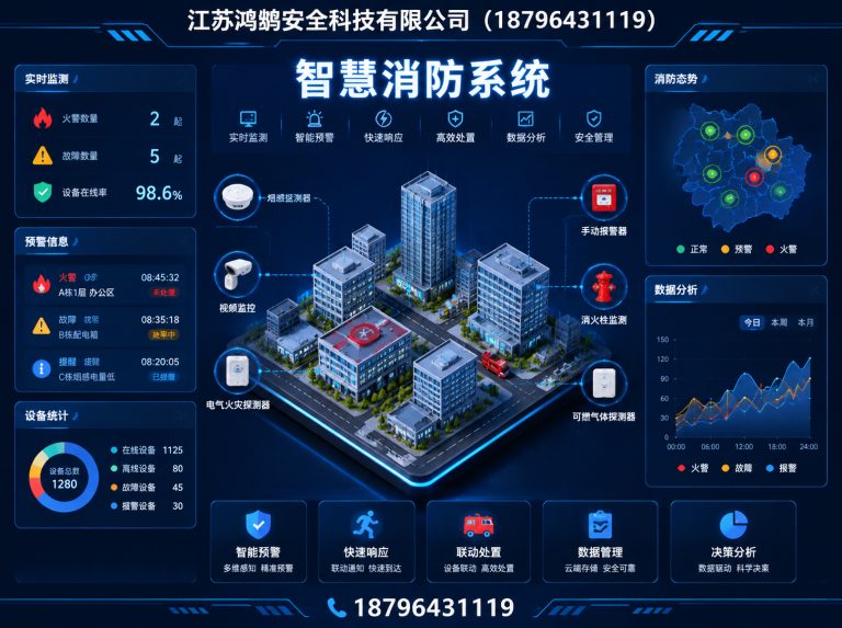 贺州智慧消防系统展示图